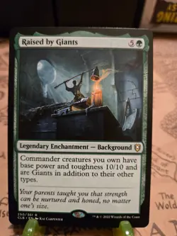 MTG Raised by Giants Commander Legends Regular Rare NM - Image 1