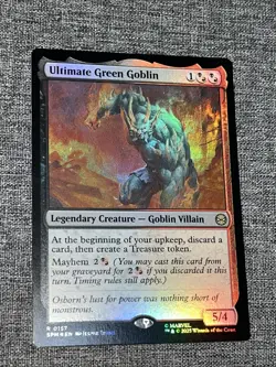 2025 Magic: The Gathering Spider-Man Foil #0157 Ultimate Green Goblin NM/M - Image 1