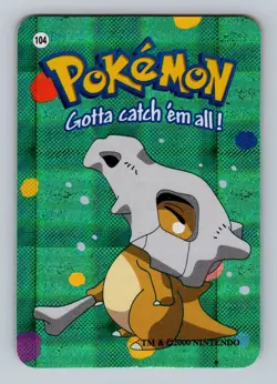 Pokemon Card - Cubone #104 - Vending Machine - Holo - Image 1