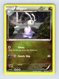 Sliggoo - XY - Phantom Forces 76/119 - MP - Pokemon - Image 1