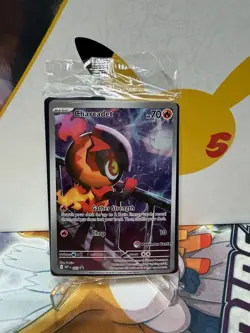 Charcadet Pokemon Center Phantasmal Flames ETB Promo 022 NM SEALED - Image 1