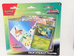 Pokemon S&V Prismatic Evolutions Tech Sticker Collection Set Lot Of 3 Sealed New - Image 3