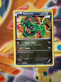 RAYQUAZA 11/20 HOLO RARE DRAGON VAULT POKEMON - Image 1