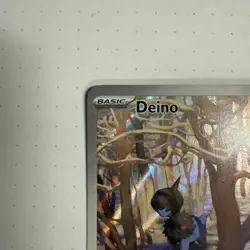 Deino 146/086 Pokemon TCG SV White Flare Illustration Rare IR NM - Image 2