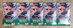 Lot Of 5 One Piece OP-12 Legacy Of The Master Sleeved Booster Packs English NEW - Image 1
