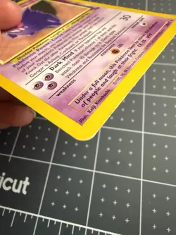 Pokemon Gengar 20/62 Fossil Unlimited Edition Regular Rare Non-Holo - Image 3