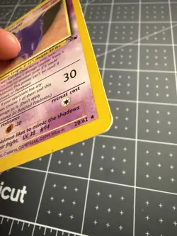 Pokemon Gengar 20/62 Fossil Unlimited Edition Regular Rare Non-Holo - Image 4