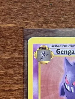 [HP] 1999 Pokemon Fossil Gengar Unlimited #20/62 Non-Holo Rare - Image 5