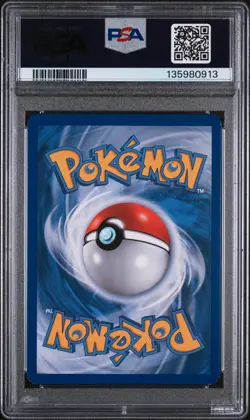 2010 POKEMON HEARTGOLD & SOULSILVER UNDAUNTED KYOGRE & GROUDON LEGEND-HOLO PSA 7 - Image 2