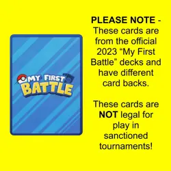 *CHOOSE YOUR CARD!* Pokemon TCG My First Battle Single Cards Deck Pikachu 2023 - Image 2