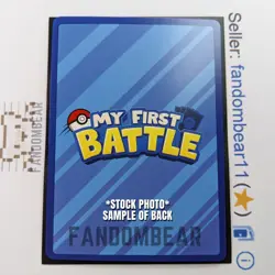 2023 Gyarados MY FIRST BATTLE Squirtle STAMP PROMO card Pokemon TCG NM/LP - Image 2
