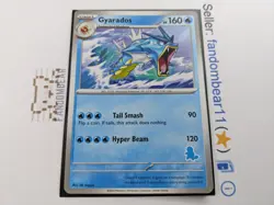 2023 Gyarados MY FIRST BATTLE Squirtle STAMP PROMO card Pokemon TCG NM/LP - Image 4