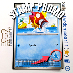 2023 Magikarp MY FIRST BATTLE Squirtle STAMP PROMO card Pokemon TCG NM/LP - Image 1