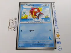 2023 Magikarp MY FIRST BATTLE Squirtle STAMP PROMO card Pokemon TCG NM/LP - Image 3