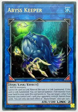 MP22-EN234 Abyss Keeper - Ultra Rare 1st Edition Near Mint YuGiOh Card - Image 1
