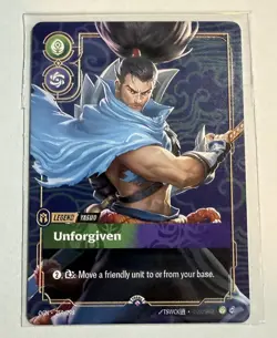 Riftbound Yasuo METAL Card Prize Wall Exclusive Promo (1 of 35) - Image 1
