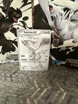Reshiram EX White Flare SV11W BWR Foil Card 173/086 Mint Condition - Image 1