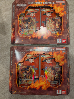 Bandai One Piece Card Game Illustration Box vol. 5, Brand New/Sealed LOT OF 2 - Image 1