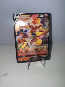 Infernape V SWSH252 SWSH: Sword & Shield Promo Cards Holo - Image 1