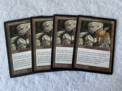 Magic the Gathering MTG Playset 4x Helm of Possession Tempest LP - Image 1
