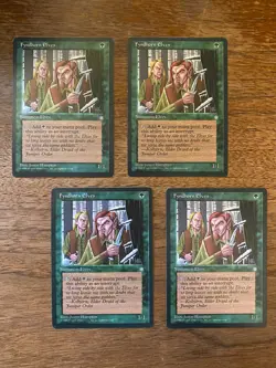 Fyndhorn Elves x4 NM+ NEVER PLAYED MTG Ice Age Magic 4x VINTAGE FAST SHIPPING - Image 1