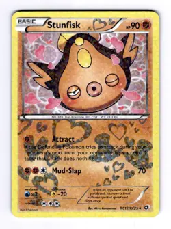 Stunfisk Legendary Treasures: Radiant Collection #RC12 Uncommon Holo NM Pokemon - Image 1
