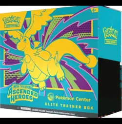 POKEMON ASCENDED HEROS POKEMON CENTER EXCLUSIVE ETB CONFIRMED PRESALE - Image 1