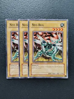 Yu-Gi-Oh - Neo Bug 3X - Full Playset - Image 1