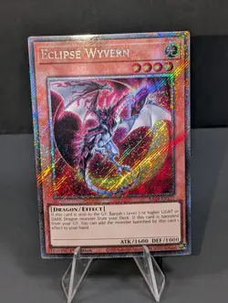 Eclipse Wyvern - RA04-EN177 - Platinum Secret Rare ~ 1st Edition ~ Yu-Gi-Oh TCG - Image 1