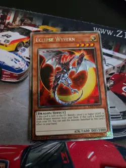 Yu-Gi-Oh! Eclipse Wyvern (PlatSecRare) RA04-EN177 Quarter Century Stampede 1st E - Image 1
