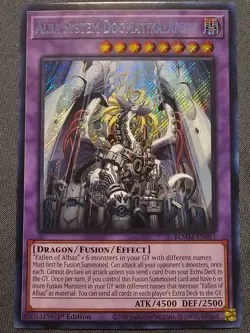 Alba System Dogmatikalamity BLMM-EN011 Secret Rare First Edition Yu-Gi-Oh - Image 1