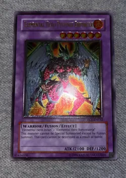 Yu-Gi-Oh! Elemental Hero Phoenix Enforcer Ultimate Rare EURO Lp EOJ-EN032 - Image 1