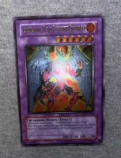 Yu-Gi-Oh! Elemental Hero Phoenix Enforcer Ultimate Rare EURO Lp EOJ-EN032 - Image 2