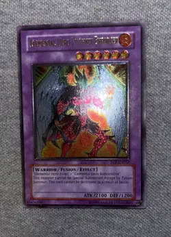 Yu-Gi-Oh! Elemental Hero Phoenix Enforcer Ultimate Rare EURO Lp EOJ-EN032 - Image 3