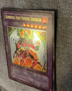 Yu-Gi-Oh! Elemental Hero Phoenix Enforcer Ultimate Rare EURO Lp EOJ-EN032 - Image 5