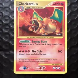 Pokemon TCG Charizard Stormfront 103/100 Holo Secret Rare LP - Image 1