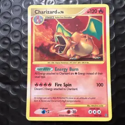 Pokemon TCG Charizard Stormfront 103/100 Holo Secret Rare LP - Image 2