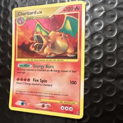 Pokemon TCG Charizard Stormfront 103/100 Holo Secret Rare LP - Image 3