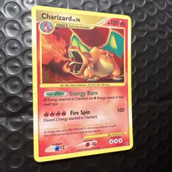 Pokemon TCG Charizard Stormfront 103/100 Holo Secret Rare LP - Image 4