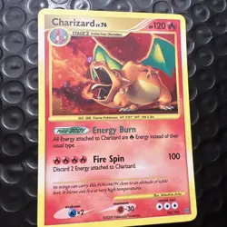 Pokemon TCG Charizard Stormfront 103/100 Holo Secret Rare LP - Image 5