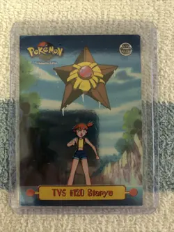 Staryu Topps 1999 TV5 Series 1 First Print Pokemon Card Rare Holo Collector - Image 1