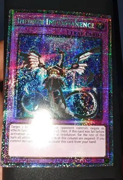 Infinite Impermanence MP25-EN032 2025 Mega-Pack 1st Ed Yugioh Card - Image 1