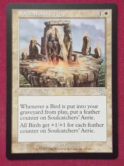 Magic The Gathering JUDGMENT SOULCATCHERS' AERIE white card MTG - Image 1
