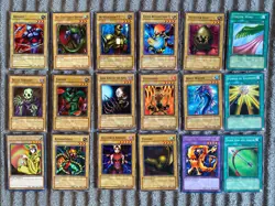 Yu-Gi-Oh Legend Of Blue Eyes White Dragon (LOB) Card Lot of 18 cards - Image 1