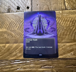 Ancient Tomb (0136) (Borderless) (Galaxy Foil) Edge of Eternities - Image 1