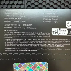 MTG Secret Lair x Ghost of Tsushima Non-Foil Sealed - Image 4