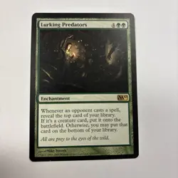 Lurking Predators 190 / 249 LP Magic 2010 M10 MTG English Regular Free Creatures - Image 1