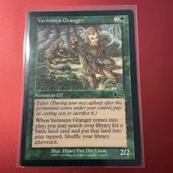 MTG Magic the Gathering Yavimaya Granger (118/143) Urza's Legacy LP - Image 1
