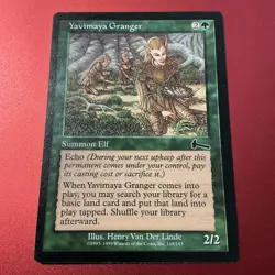 MTG Magic the Gathering Yavimaya Granger (118/143) Urza's Legacy LP - Image 2