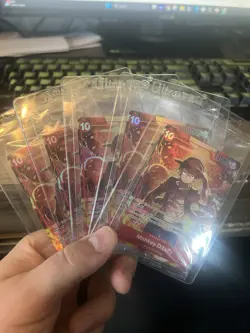 Set Of 5 New/Sealed Monkey.D.Luffy Treasure Booster Set Promos (ST10-006) NM Eng - Image 1